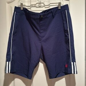 Adidas 🔥sale🔥blue shorts with white stripes